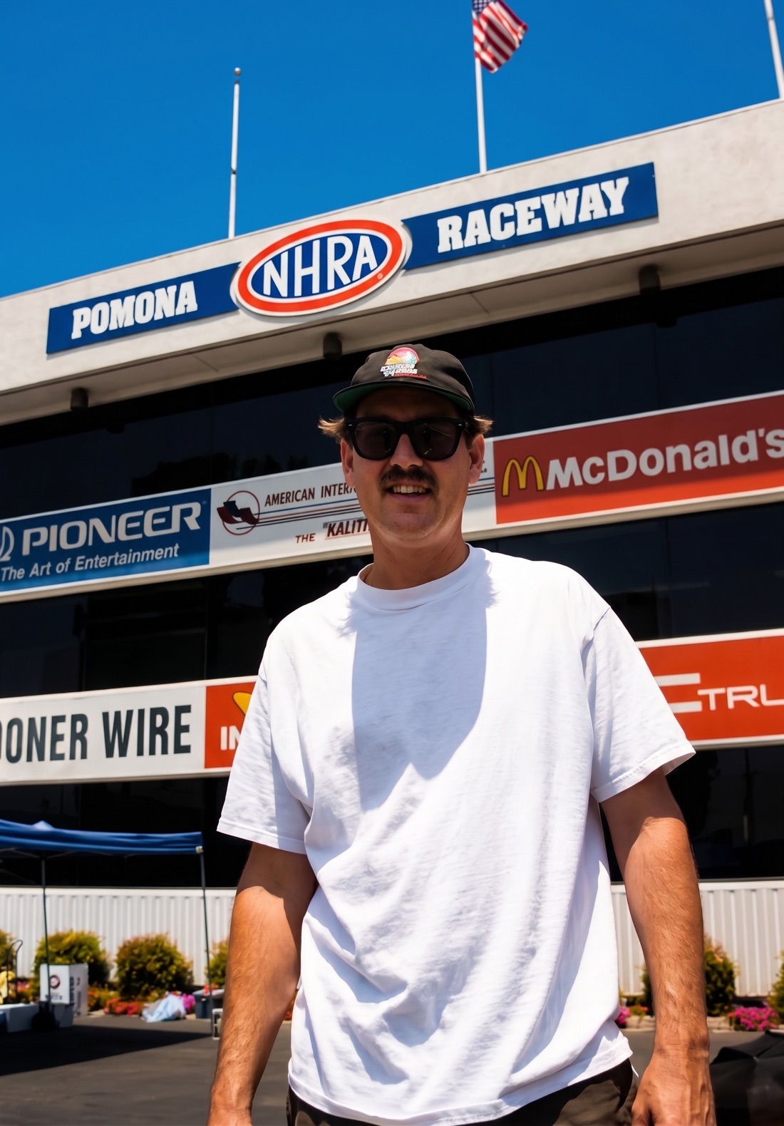 Donnie Ho at Pomona Raceway